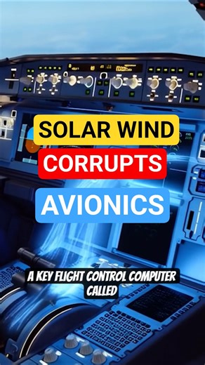 Solar Storms Could Disable Your Next Flight. #solarstorm #airbus #a320 #travel #breakingnews #update