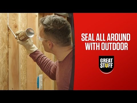 Filling Gaps Inside and Outside the Home with Great Stuff™️ Outdoor