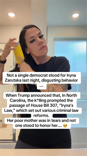 Her poor mother, I’m not shocked they didn’t stand but come on!!!!! #stateoftheunion #trump #irynazarutska #fyp