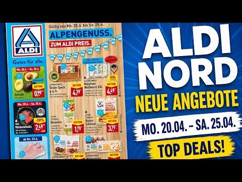 ALDI NORD Deals ab 20.04 | Die besten Angebote im aktuellen Prospekt!