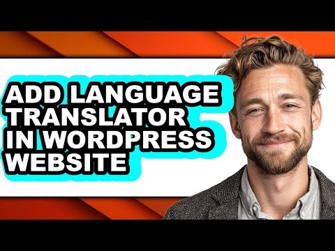 How to Add Language Translator in Wordpress Website (easy Method)