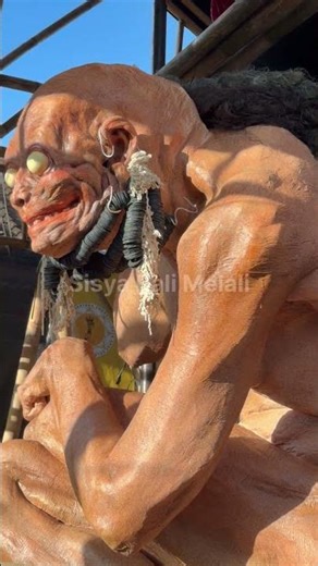 Situasi Terkini H - 1 Pengerupukan ‼️Ogoh Ogoh ST. Sentana Luhur Banjar Kelodan Tampak Siring