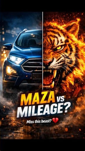 Ford EcoSport 🔥 Mileage Nahi… MAZA Deti Thi 😎 | #shorts #viralshorts #ytshorts