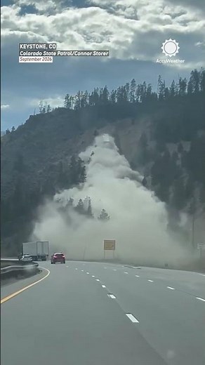 Terrifying moment brakes fail on steep descent down I-70