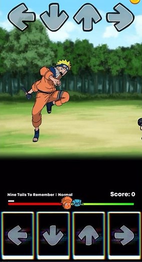 Fnf vs naruto #shorts