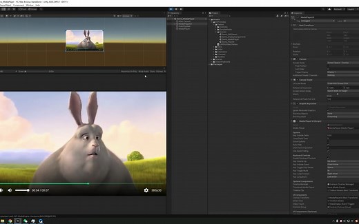Unity U3D视频播放插件AVPro,支持VR全景视频播放,功能异常强大