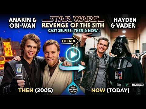 Star Wars Episode III Cast: Then vs Now Selfies 🤯✨ You Won’t Believe How They Changed!