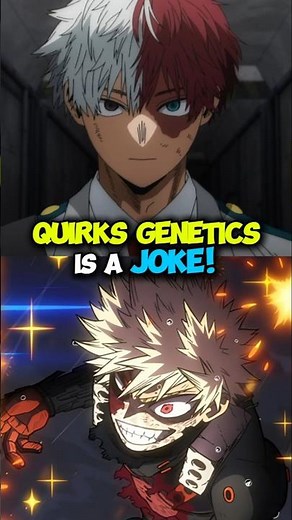 How do Quirk Genetics Work in My Hero Academia? #anime #manga #mha