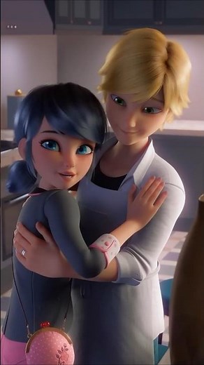 Such a cute couple! 😍🐞 Miraculous: Tales of Ladybug & Cat Noir Season 6 in Russian #ML #Miraculou...