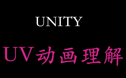 【Unity】UV动画基本理解