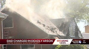 Man facing charges in connection to fire at Castle Shannon home | 1 killed, 1 injured