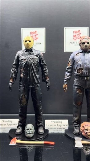 Quick showcase of new horror collectibles from NECA shown at Toy Fair 2026.