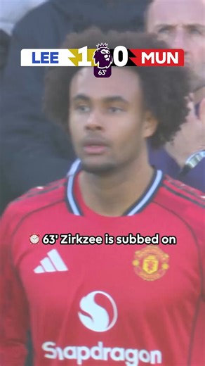 Joshua Zirkzee was an inspired Manchester United substitution for Ruben Amorim 🔄 | Premier League