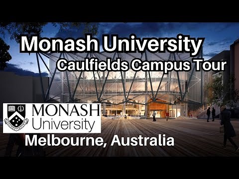 Monash University Caulfield campus tour, Melbourne, Australia