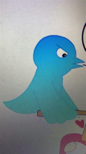 Larry the birds kicks of off YouTube Error Logo out of the table