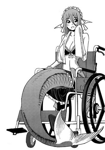Mermaid in a Wheelchair - TV Tropes