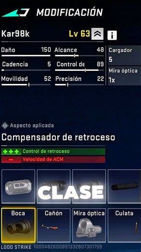 ¡La mejor clase de la Kar 98 sin mira! 🫨 #bloodstrike #clases #kar98kheadshot #gameplay #lilithfury