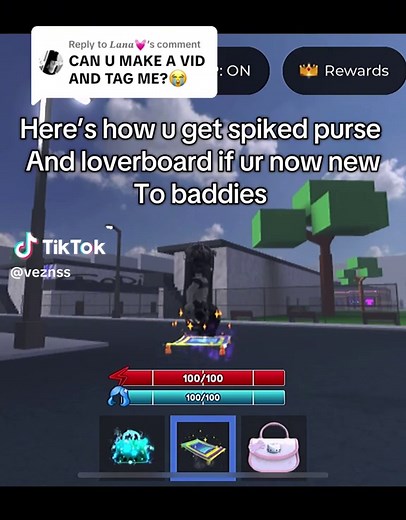 How to Get Spiked Purse and Loverboard in Roblox