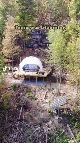 The ultimate glamping trip is waiting for you ✨ 📍Tennessee Glamping has glamping domes located throughout middle Tennessee, offering guests a one of kind getaway experience 🌿🥾🏕️ https://flow.page/tn-glamping #timberroot #tennesseeglamping #timberrootlife