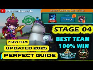 Trick vs Trick Stage 4 Guide | Lords Mobile Limited Challenge – Easy 2 Team Setup!