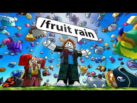 I Gave a Random Player ADMIN in Blox Fruits..