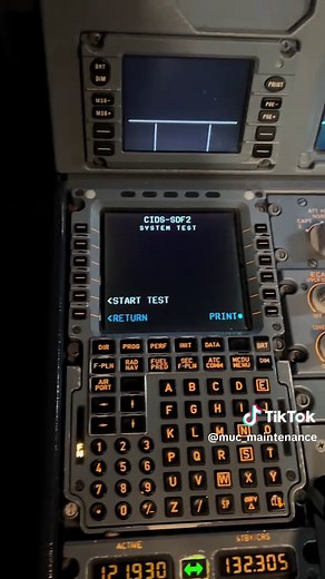 A320 BITE Test: System Monitoring with the MCDU