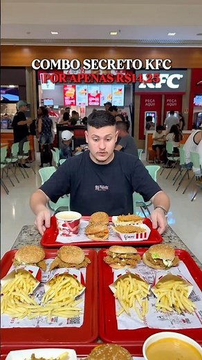 KFC Secret Combo for only R$14.25