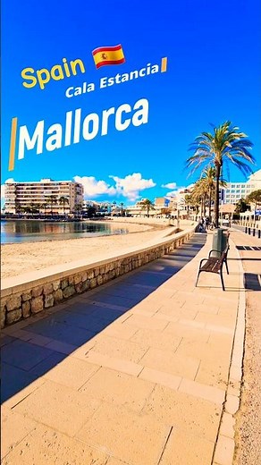Palma de Mallorca ❤️ Can Pastilla BEACH 🌴 SPAIN 🇪🇸