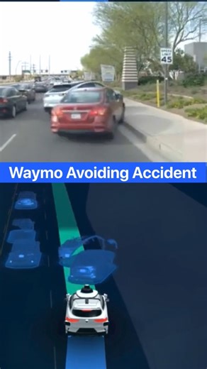 Waymo Cars Avoiding Accidents Like Magic!
