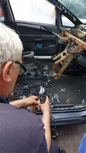 car restoration – wiring repair