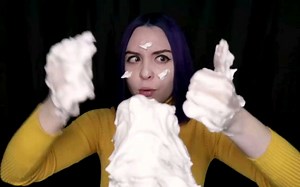 《Moona ASMR》你的头上有点奶油哦(´-ω-`)