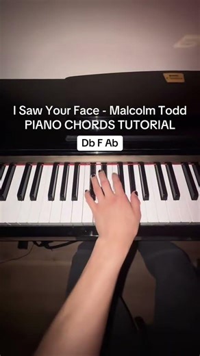 I Saw Your Face (PIANO TUTORIAL) - Malcolm Todd #pianotutorial #piano #malcolmtodd #pianocover