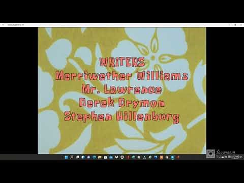 Spongebob Squarepants Credits
