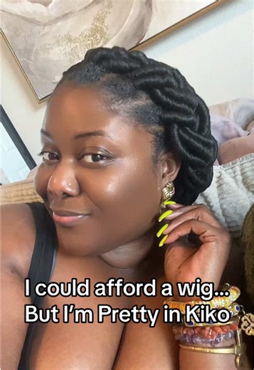 DIY Irun Kiko Hairstyle with Brazilian Wool Threading