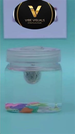Hot Metal Ball vs Slime! 🔥😱 #shorts​Satisfying Melting Experiment ✨🧪 #asmr​Wait #vibevisuals