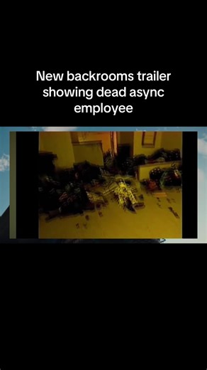 Backrooms trailer showing async hazmat employee?! #Backrooms #kanepixels #backroomsmovie #a24 #async