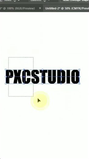 Making a typography design in Adobe Illustrator CC.