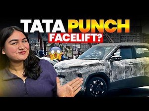 Tata Punch Facelift 2025 | Interior Upgrade, New Steering & Design Details🔥