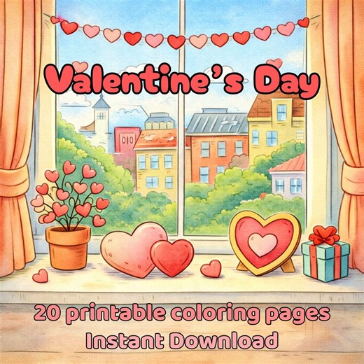 Cozy Love Moments (part 1) - Printable Coloring Pages, Cute Romantic Scenes - Adult Coloring Book PDF - Digital Download - Etsy Canada