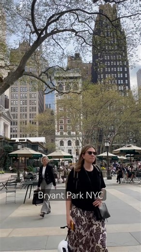 🗽Bryant Park in New York City