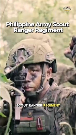 Inside the Philippine Army Scout Ranger Regiment 🇵🇭 | Elite Special Forces Explained #shorts