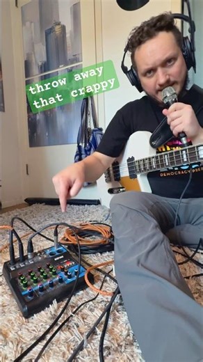 This Cheap Mixer is Secretly a Fuzz Pedal