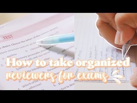 HOW TO TAKE ORGANIZED REVIEWERS FOR EXAMS I Tips to make your reviewers ft. UPDF