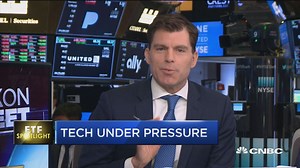 Tech stocks under pressure