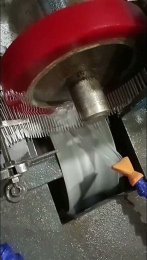 steel rod chamfering machine with cooling system