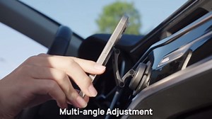 Lamicall for MagSafe Car Mount [All-Metal] Magnetic Phone Holder for Your Car, [Flexible Three-axis] Cell Phone Car Mount Dashboard with N55 Strong Magnets for iPhone 16 15 14 13 12 Pro Max Plus Mini