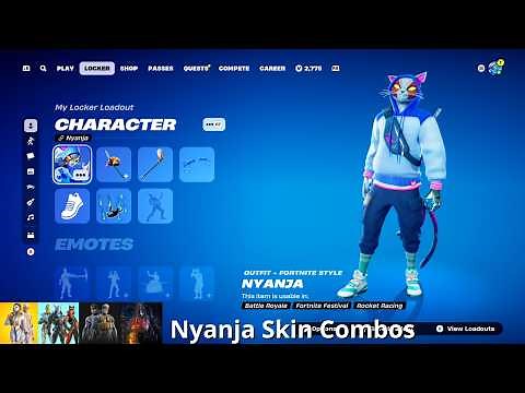 Nyanja Skin Combos (Fortnite Battle Royale)