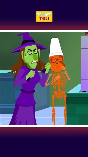 🧟‍♂️ Five Zombies Party Mein Cooking 🍲 Spooky Fun #shorts #halloweensongs #skeleton #scary #zombie