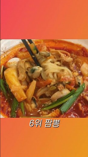 직장인 점심메뉴 순위 TOP10 과연 1위는?