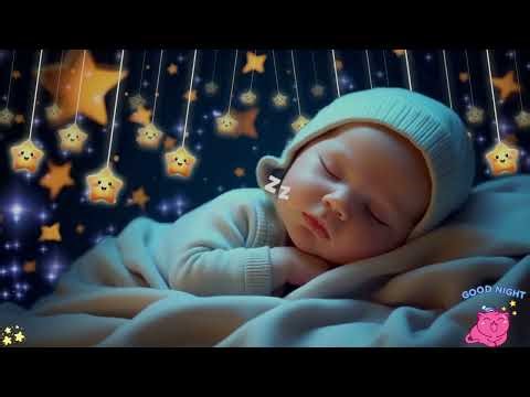 Baby Sleep Music🌙Baby Sleep Instantly and Calmly in 3 Minutes💤Night Relax🎵Mozart & Brahms Lullabies